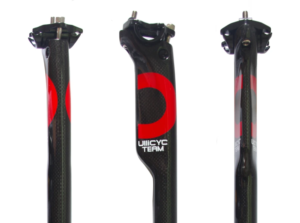 Труба из углеродистого волокна 3 K C типа ультра легкие супер сила MTB велосипед или для шоссейного велосипеда, углеродный руль для велосипеда параллельно седлодержателях Запчасти 27,2/30,8/31,6*350/400 мм