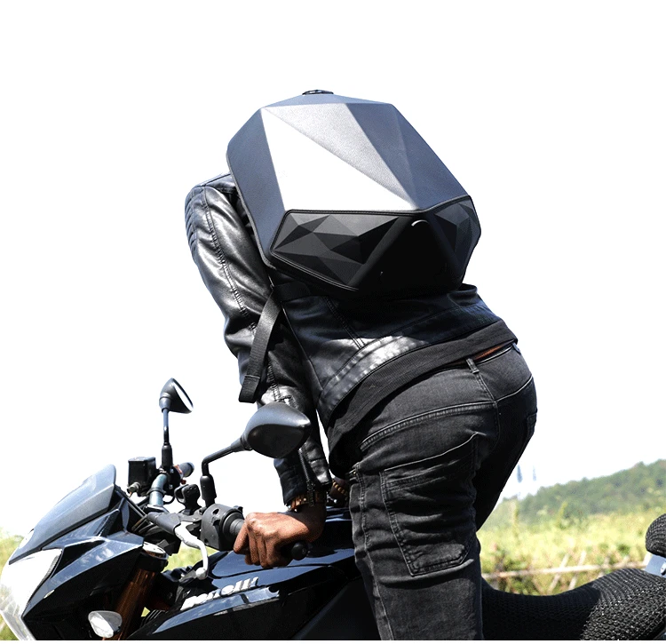PC Hard Shell  Motorcycle Protection  BACKPACK  2