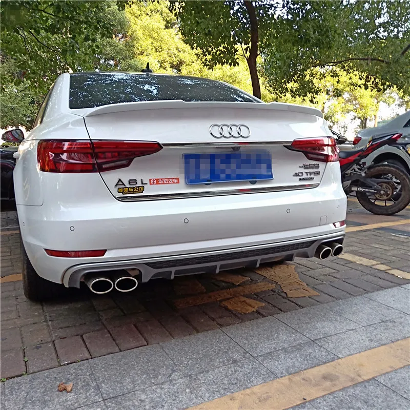 Спойлер для Audi A6- Audi A6 YCSX, спойлер из АБС-пластика, заднее крыло, цветной задний спойлер