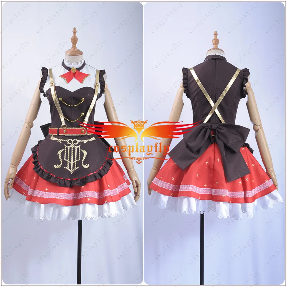 Игра LoveLive! Sunshine! Женский костюм для косплея Aqours Bremen Band Kurosawa Ruby сексуальная