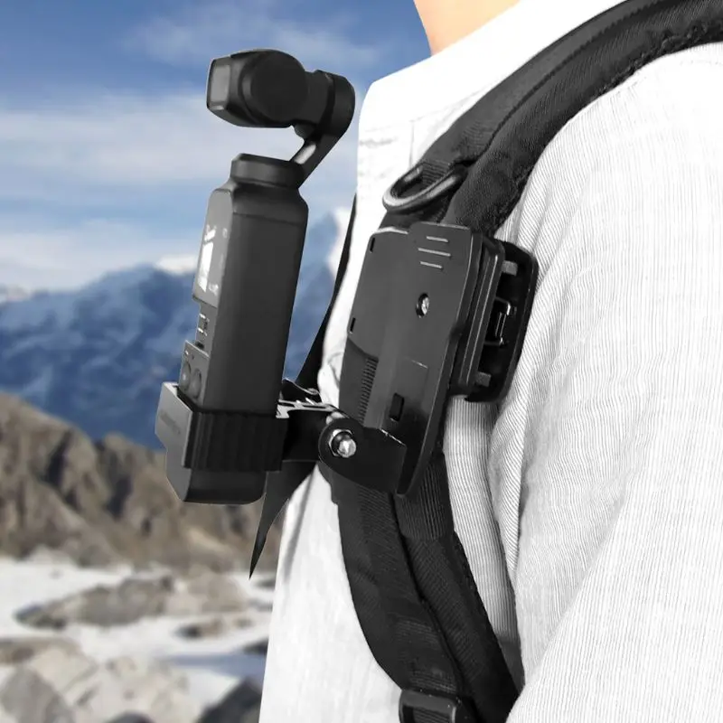 Алюминиевый литой адаптер застежка для рюкзака зажим Крепление для DJI OSMO Карманный Gimabl аксессуары