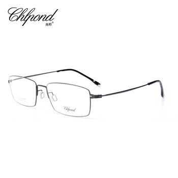 

Chlpond 6816 Luxury 100% Pure Titanium Full Rim Brand Eyeglasses Men Optical Spectacle Frame Eye Prescription Glasses Oculos