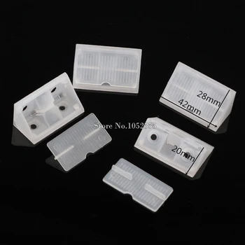 500pcs/lot Shelf Cabinet 90 Degree Plastic Corner Braces Angle Brackets Furniture Connecting Fittings Transparent 500pcs/lot Shelf Cabinet 90 Degree Plastic Corner Braces Angle Brackets Furniture Connecting Fittings Transparent