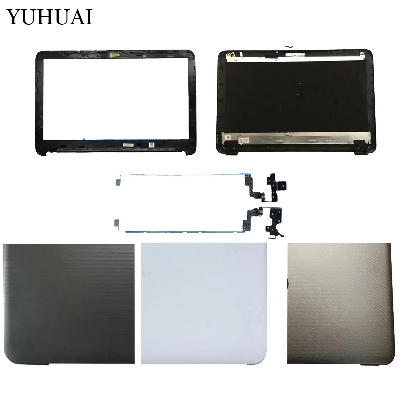 

New laptop cover For HP TPN-C125 TPN-C126 HQ-TRE LCD Back Cover/LCD front bezel/Hinges 813925-001