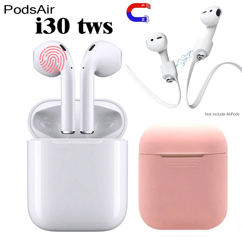 

I30 tws wireless Bluetooth Bluetooth 5.0 touch headset subwoofer pk mi band 2 i14 tws I 14 i14tws i10tws i12tws