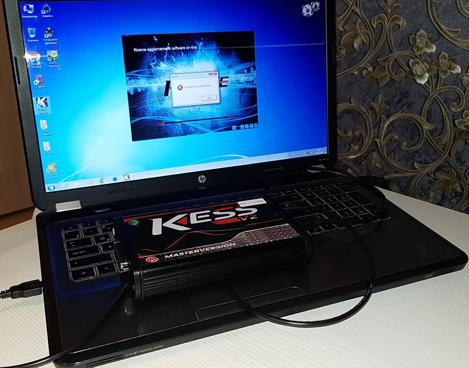 kess v2 connection not established