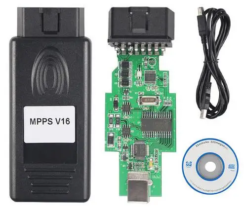 Поддержка множества языков SMPS MPPS V13.02 MPPS V16 OBD can мигающий указатель чип тюнинг ECU REMAP OBD2 профессиональный кабель с Быстрая