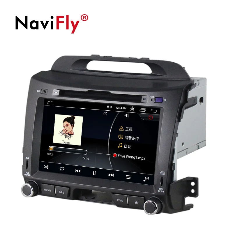 Cheap Free shipping! 2din Android 8.1 Car dvd radio Player multimedia for KIA sportage 2011 2012 2013 2014 2015 GPS Navigation WIFI BT 4
