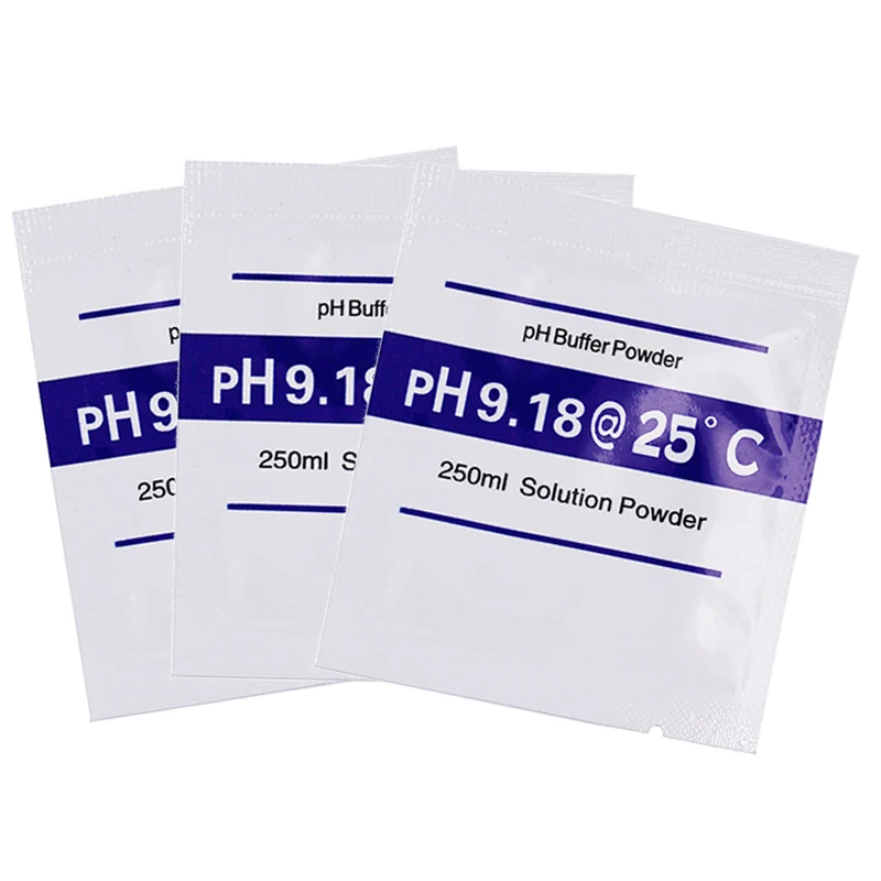 4pcs/lot PH Buffer Powder for PH Meter Test Water tester Solution