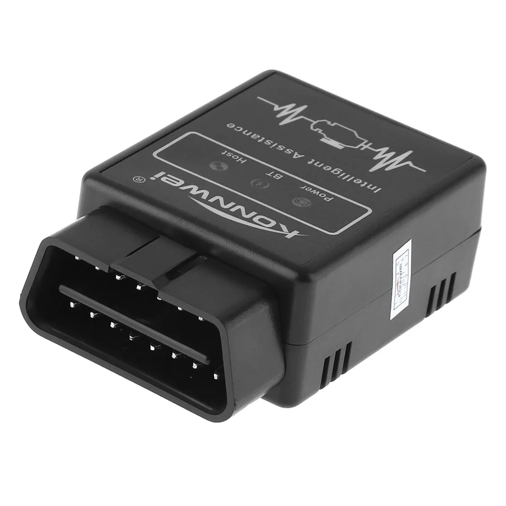 KONNWEI ELM327 V1.5 OBD2 сканер PIC18f25k80 чип ELM 327 OBD 2 Bluetooth автомобильной сканер escaner авто инструмент диагностики CC