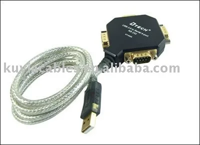 

Free shipping High Quality 100% New USB 2.0 To 4 Port RS232 Serial parallel Adapter Over 1 Mbps transfer rate