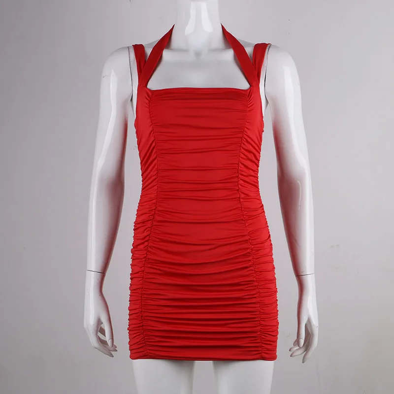halter bandage dress1701