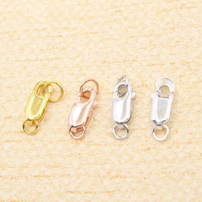 

Lobster Claw Clasp for Chain Necklace Jewelry Bracelet Connection Buckle 925 ZXY9752