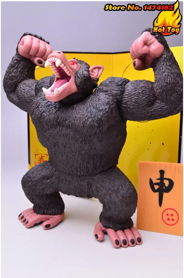 100% оригинал Banpresto зодиака Стиль Коллекция Рисунок-огромный ohzaru/oozaru/Великая APE (Сон Гоку) от "Dragon Ball Z"