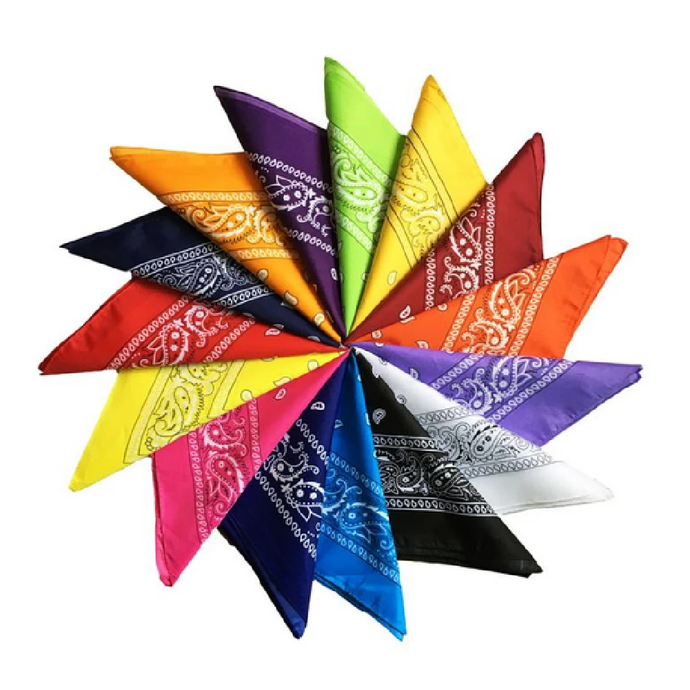 Silky Satin Rainbow Multicoloured Headband Bandana Hairband Hair Bow Band Scarf