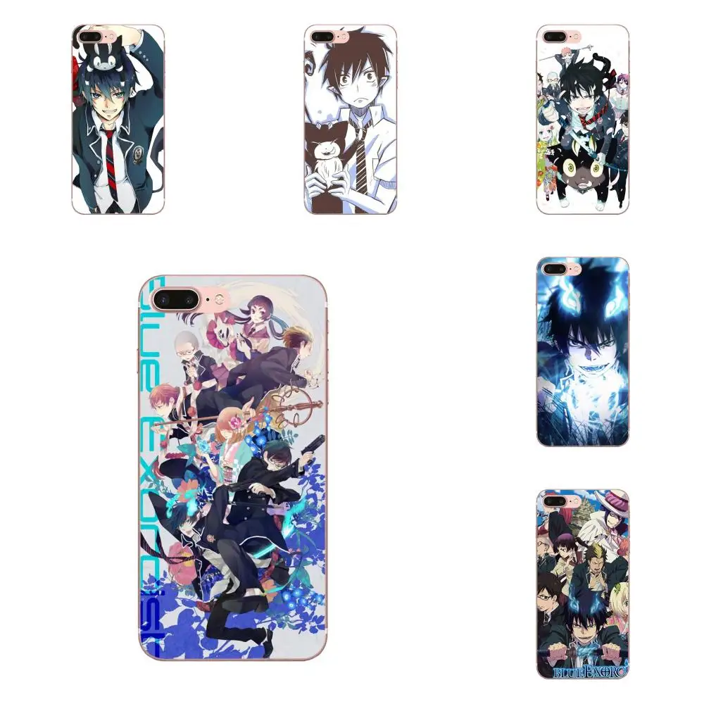 Синий Exorcist для Samsung Galaxy Note 5 8 9 S3 S4 S5 S6 S7 S8 S9 S10 mini Edge Plus Lite Мягкий Силиконовый ТПУ