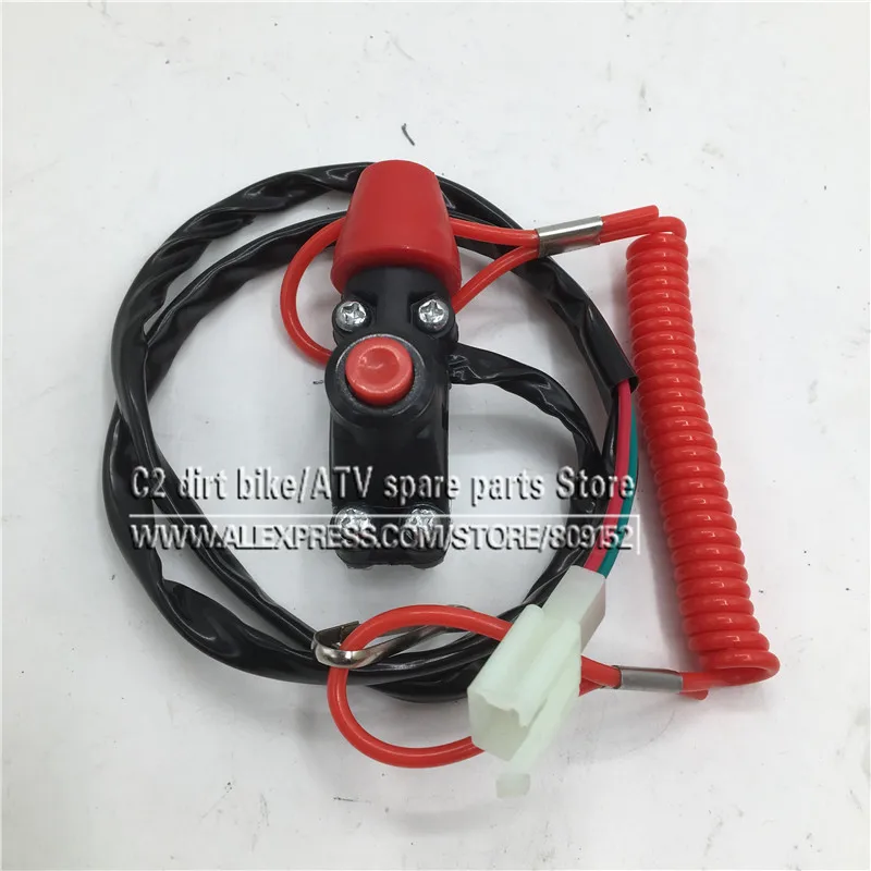 Engine Urgent Emergency Kill Stop Switch Closed Safety Push Button for