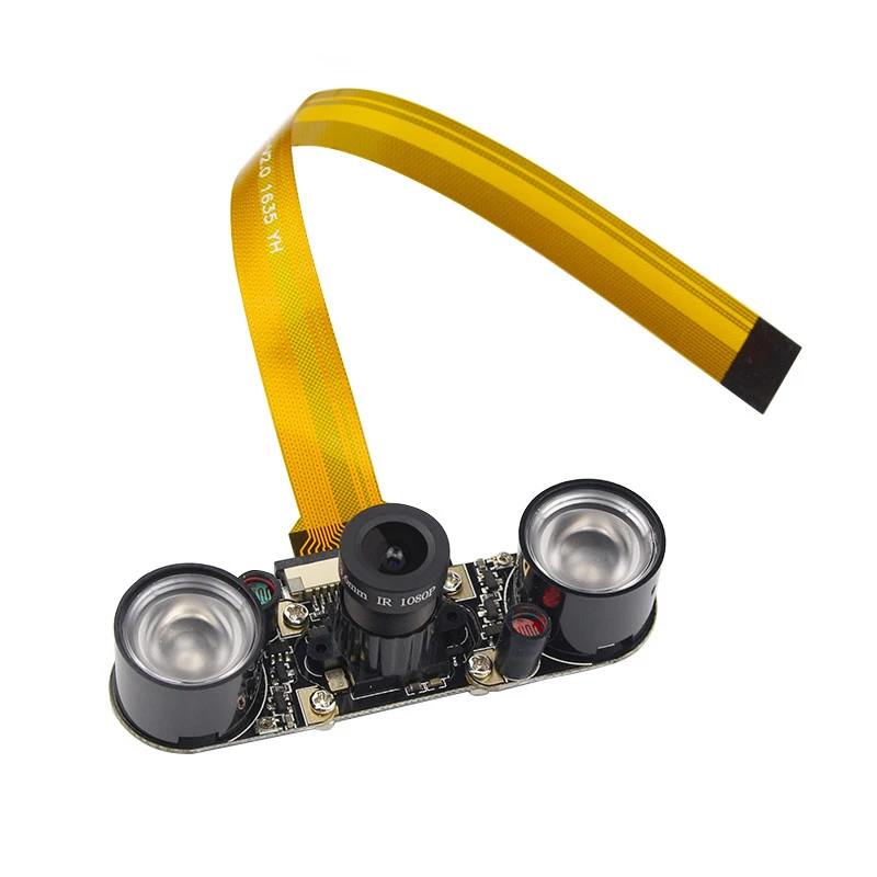 Raspberry Pi Zero W Camera Module Focal Adjustable Night Vision Webcam ...