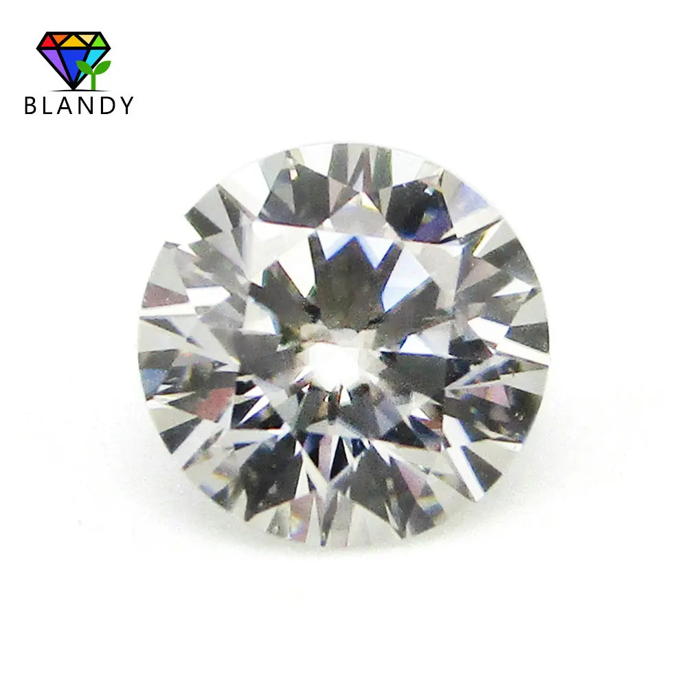 Бесплатная доставка 1 карат 6 5 мм D Цвет к IJ цвет белый Moissanite VVS1 Круглый Звезда Cut