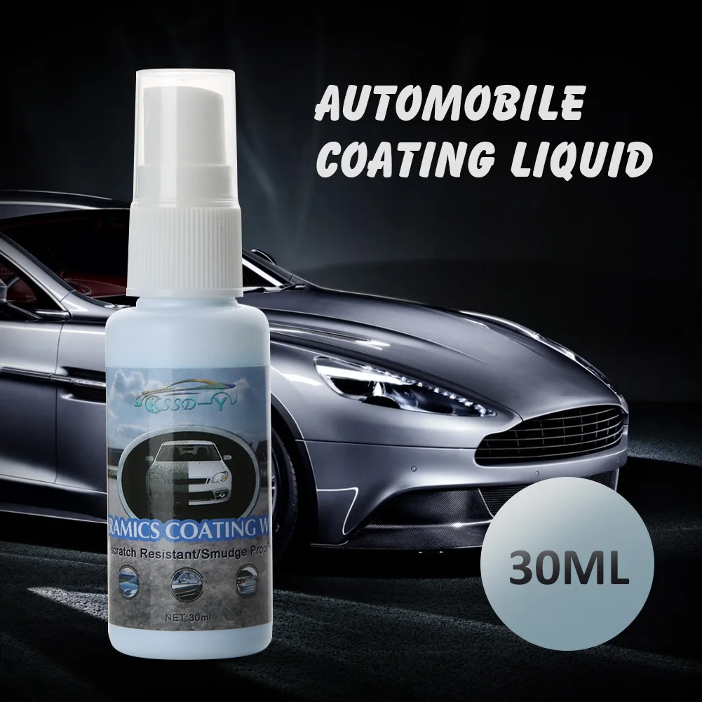 Универсальный 30 мл автомобиля жидкая краска поверхности 9 H покрытие Сильный гидроphobicity с полотенца поддерживается около 3 месяцев ремонт