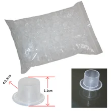 1000 шт 11*13 мм Tatouage Coupes D'encre колпачок авто-постоянный Encre de Tatouage прозрачный Propre STC