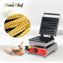 ITOP Electric Bubble Waffle Maker Non Stick Stainless Steel Commercial Professional Waffle Maker Cake Pastry Oven Machine commercial stainless steel electric eggettes egg waffle maker rotated 180 degrees professional waffle heater maker