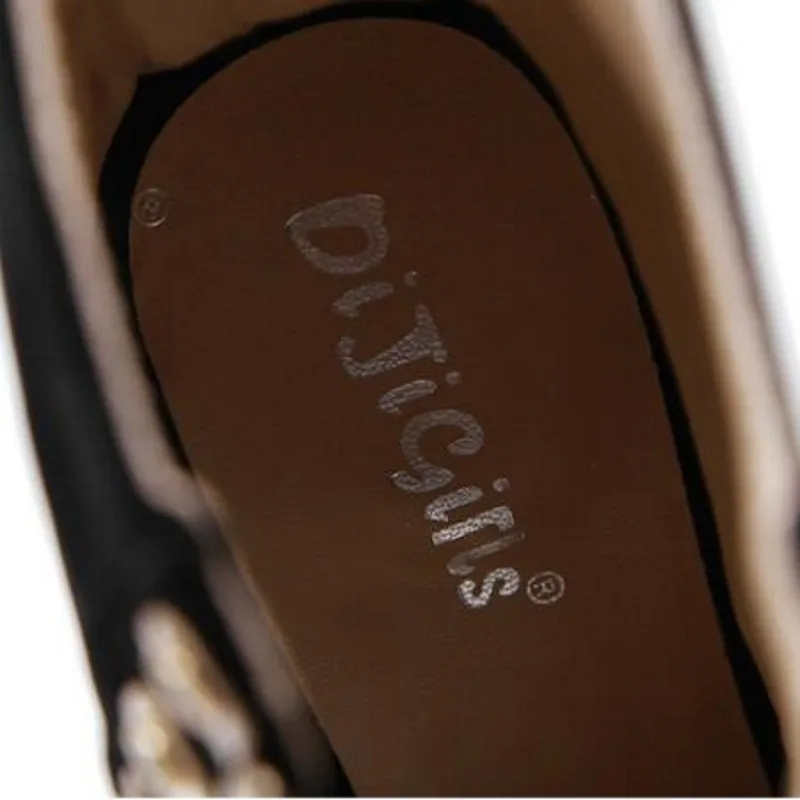 DiJiGirls women pumps peep toe high heels gladiator sandals shoes woman party wedding flock leather stiletto lace up summer boot