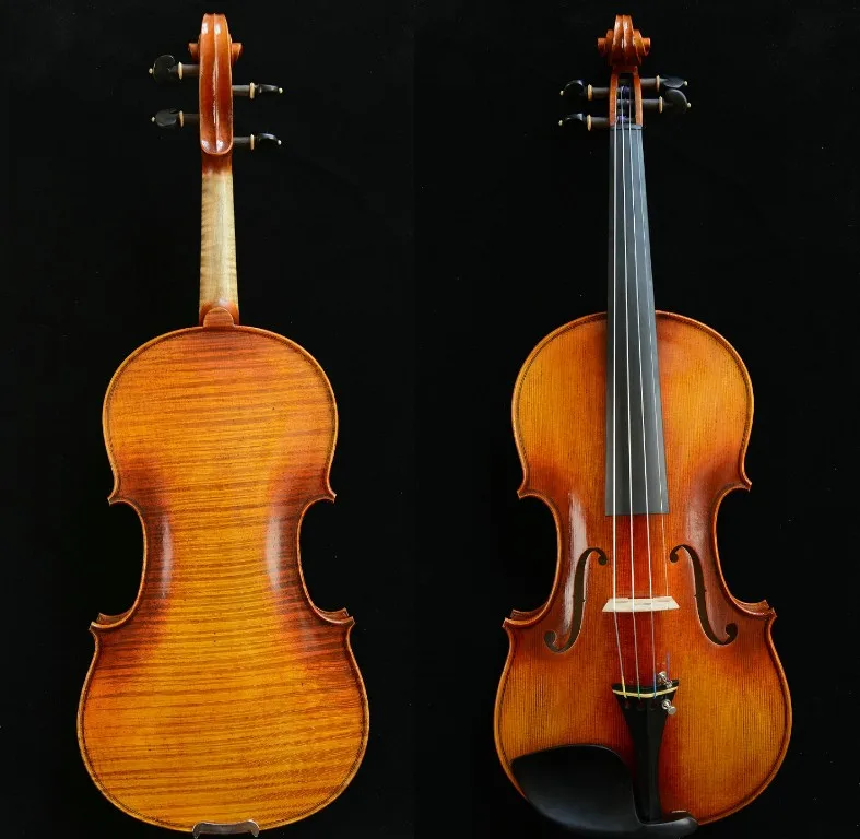 Настоящая скрипка мастер скрипка Stradivari 1716 Messiah скрипка Сказочный звук 1-P назад