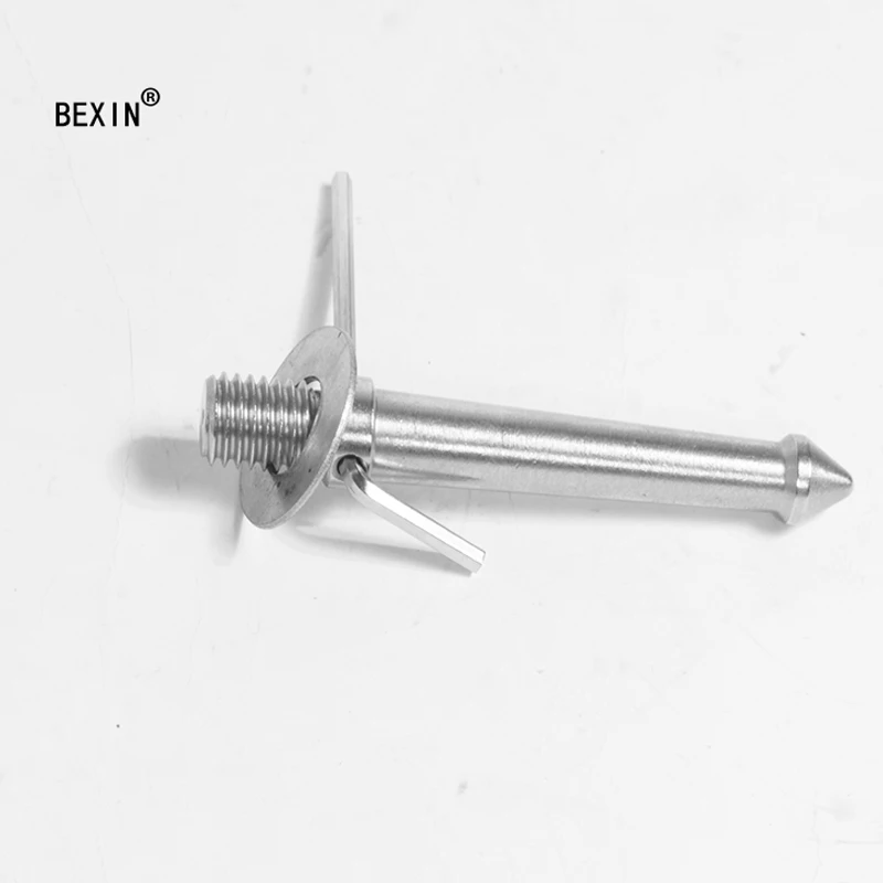 Stainless Steel Toe Tripod Spikes Feet Set for Manfrotto Sachtler Bogen Gitzo