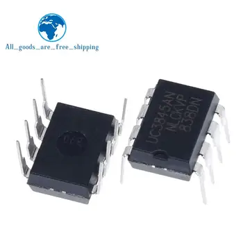 

10PCS UC3845B DIP-8 UC3845A DIP8 UC3845AN UC3845BN UC3845 DIP new and original IC