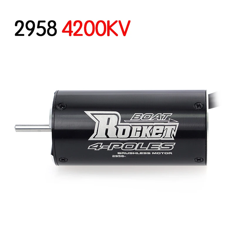 SURPASSHOBBY Rocket 2958 4200KV 4480KV мотор forTraxxas Blast Feilun FT011 600-800 мм RC лодка автомобиль - Цвет: 2958 4200KV