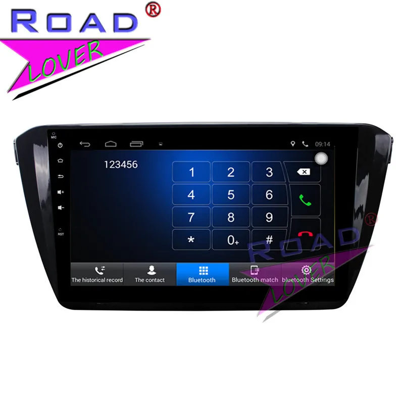 Clearance TOPNAVI Android 6.0 2G+32GB Quad Core 10.1" Car PC Head Unit Auto Audio For Skoda Superb 201S Stereo GPS Navigation 2Din Player 3