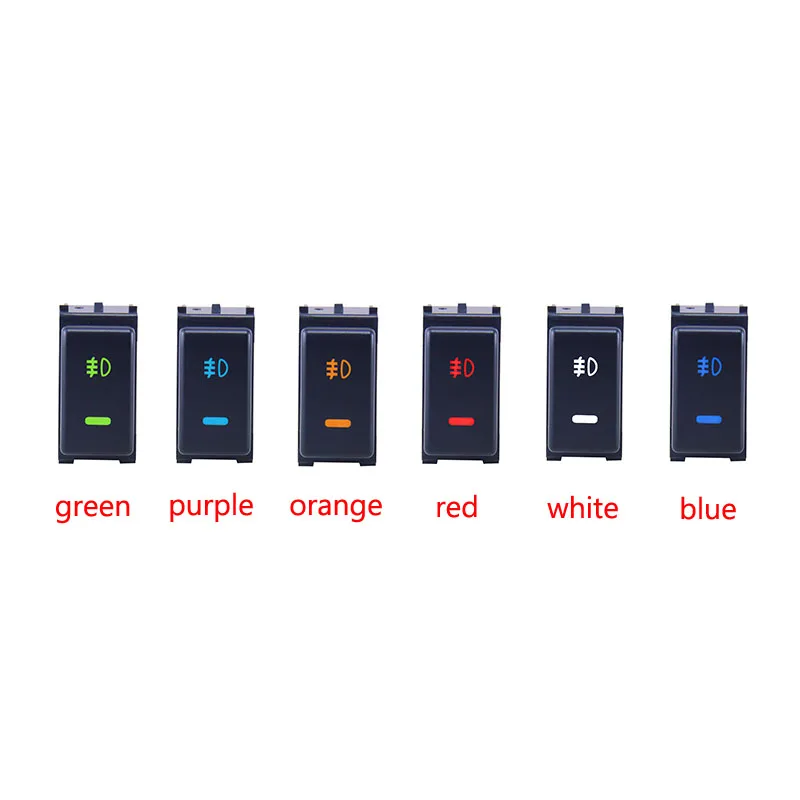 

Interior of the car for Nissan TIIDA QUEST 370Z Front Fog Lamp switch button color