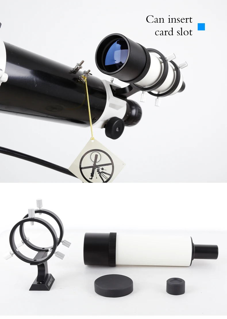 Angeleyes 7x50 Finder Scope 7X Увеличение Finderscope оптические прицелы крест волос сетка телескоп астрономические аксессуары