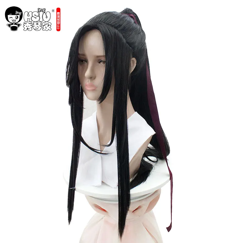  HSIU Wei Wuxian Lan Wangji Yiling Patriarch Cosplay Wig Grandmaster of Demonic Cultivation Play Wig