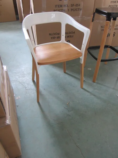Современный дизайн моды Сталь деревянный стул Сталь+ деревянный стул классический современный Стандартный Сталь и деревянный стул современный дом Мебель стул