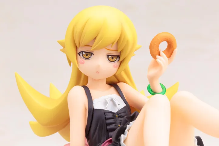 13 см Monogatari Nisemonogatari Oshino Shinobu фигурка ПВХ Коллекция Модель игрушки brinquedos Для Рождественский подарок