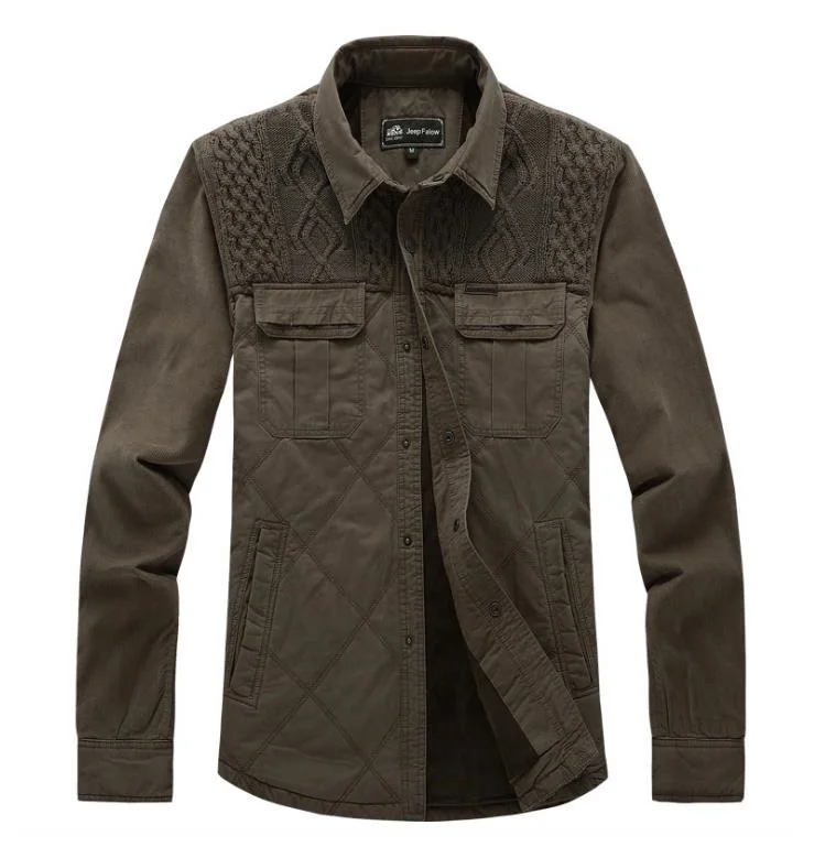 

Outdoors Hiking Shirts Shirts Tactical Gear Wear-resistant winter shirts Military Shirt Men Breathable Army Combat Tactical Shir