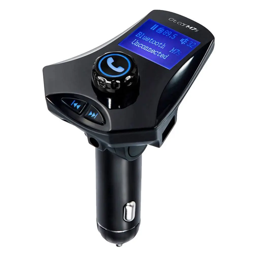 

M7S Car Bluetooth Kit MP3 Player FM Transmitter USB Charger