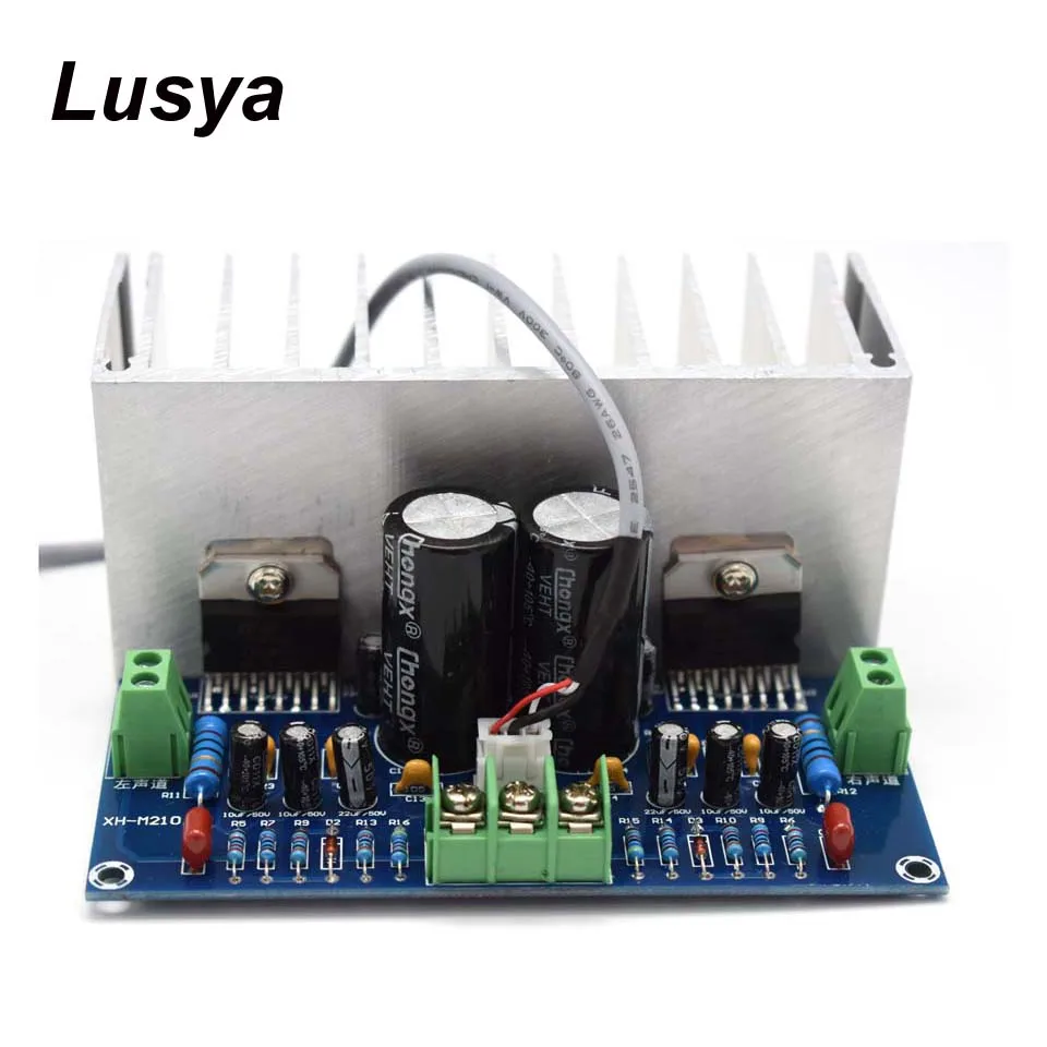 

XH-M210 TDA7293 High Power Dual Channel 100W+100W 2.0 Super Power Amplifier Board AC 12-32V C2-008