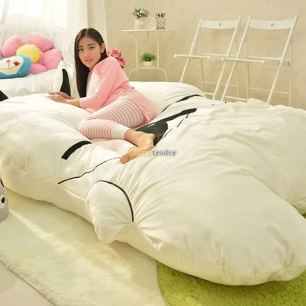 Fancytrader 270cm X 160cm Giant Soft Plush Stuffed Double Size Rabbit Bunny Mattress Carpet Tatami Bed, FT50680 (10)
