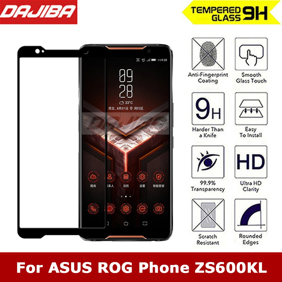 Tempered Glass For ASUS ROG Phone ZS600KL Screen Protector Toughened