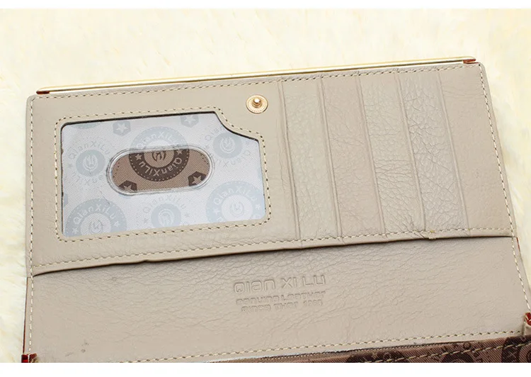 Для женщин длинный кожаный бумажник Крокодил дизайн сумки держателей карт карман для сотового телефона мешок денег кошелек сцепления
