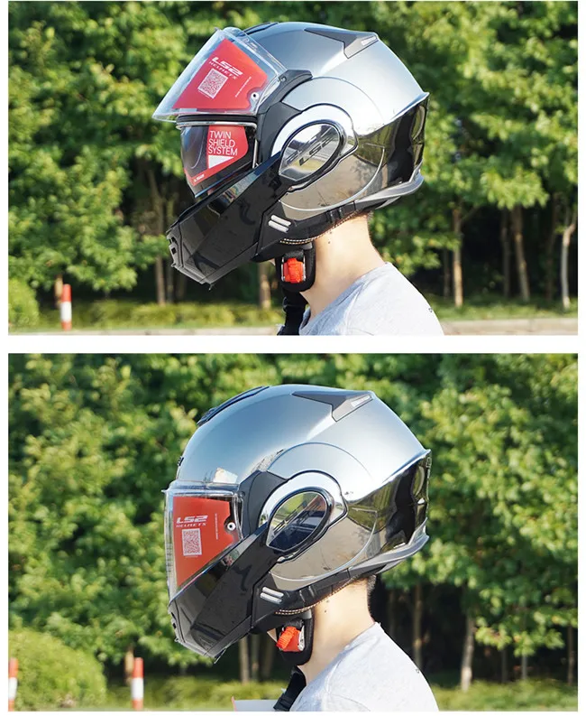 LS2 FF399 откидной мужской мото rcycle шлем модульный Мото Кросс Полный лицевой шлем Capacete ls2 casco moto ls2 шлем