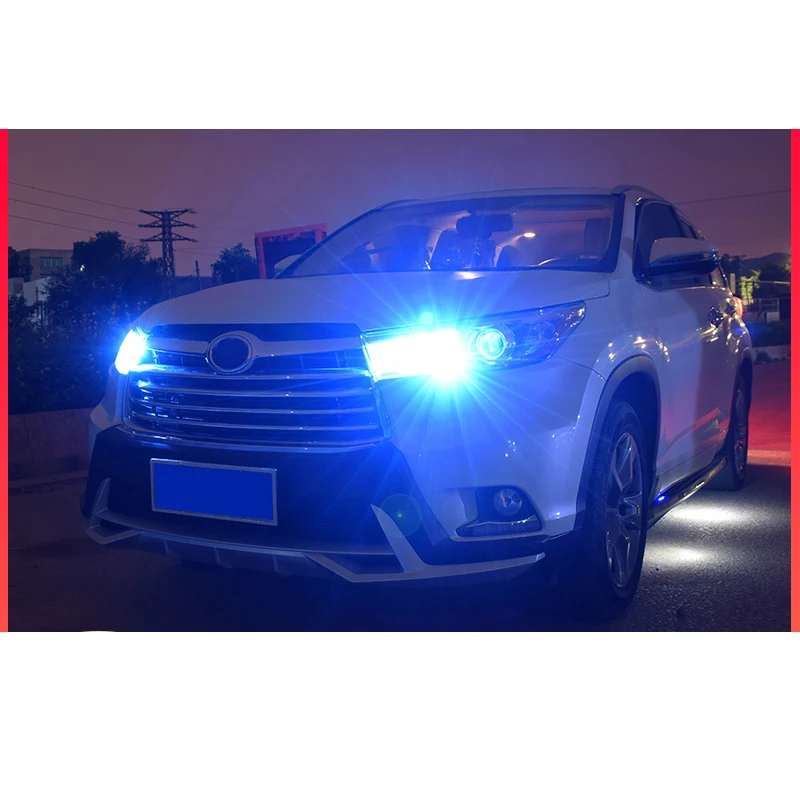 

lsrtw2017 ice blue color LED car width light bulb for toyota highlander 2014 2015 2016 2017