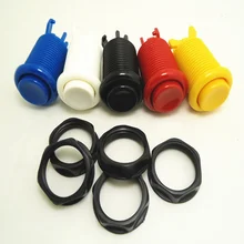 Cdragon аркадный джойстик американские кнопки красочные для подсвечивания 5 в аркадная кнопка с микропереключателем