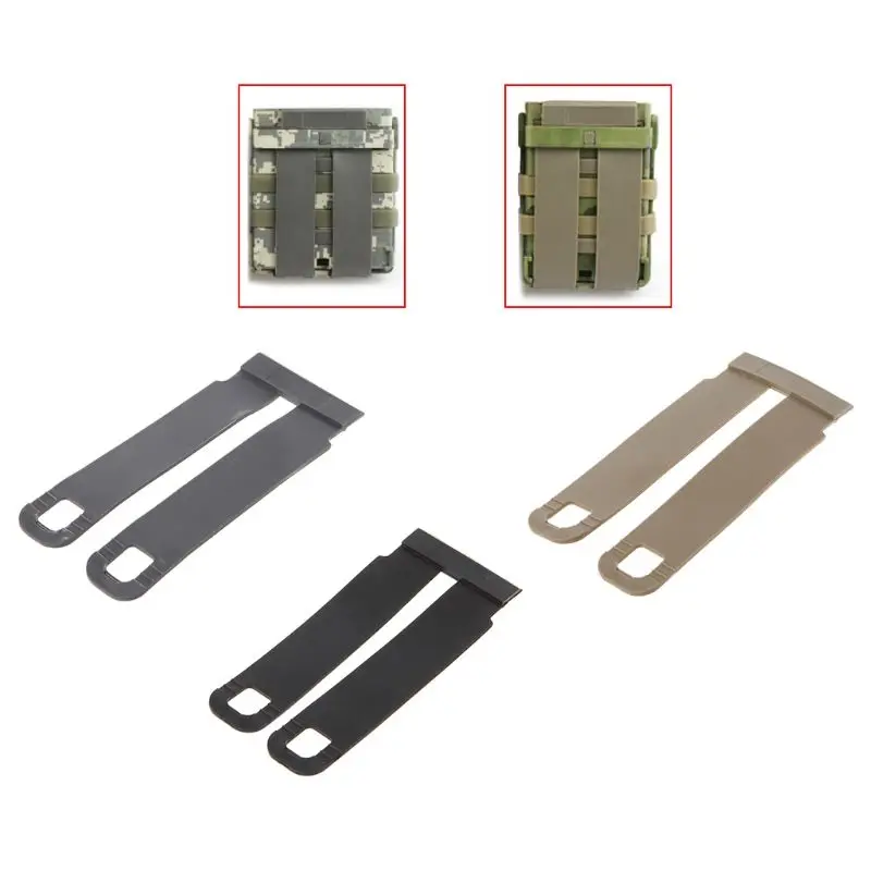 

Strap Backpack Buckle For Molle Webbing Connection Clip Mountaineering Bags Fixing Buckles Outdoor Tools