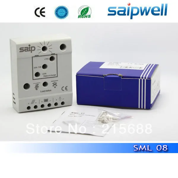 

2014 Newest solar charge controller SML08 8A, solar controller with 3 LEDs