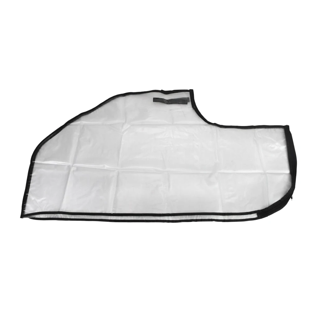 Zipper Golf Clubs Bag Waterproof Rain Cover - Foldable Protection Shield Case Dustproof Golf Cart Accessories