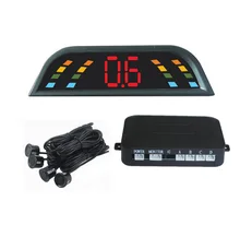 security 303 LED display radar car parking sensor system with 4 pcs 22mm ultrosonic sensors reversing rear parking assist